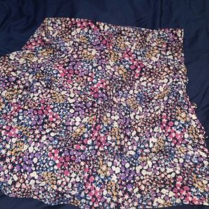 Mini Skirt women’s with flowers